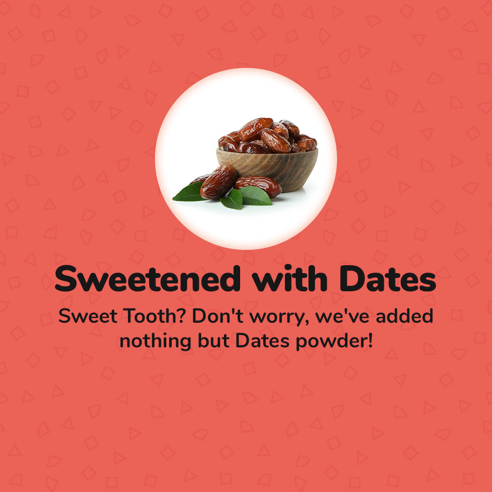 Sweetened with Dates